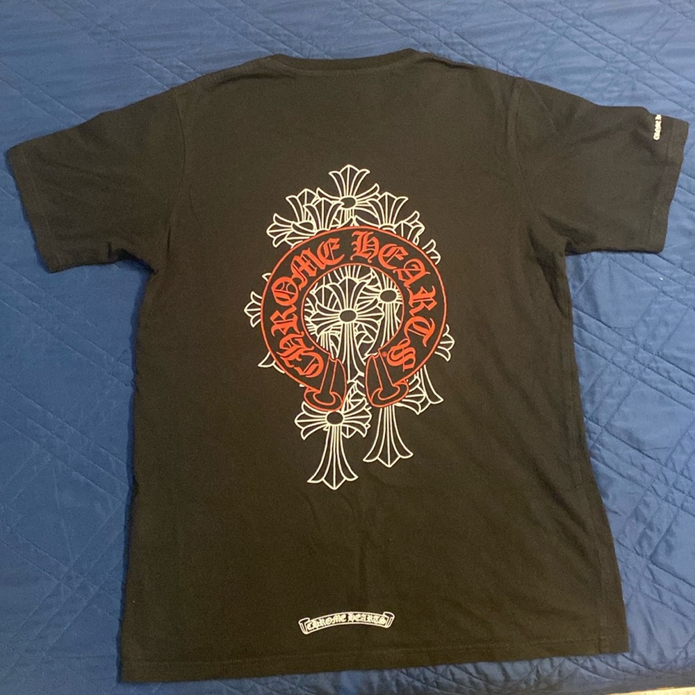 Chrome hearts red horseshoe